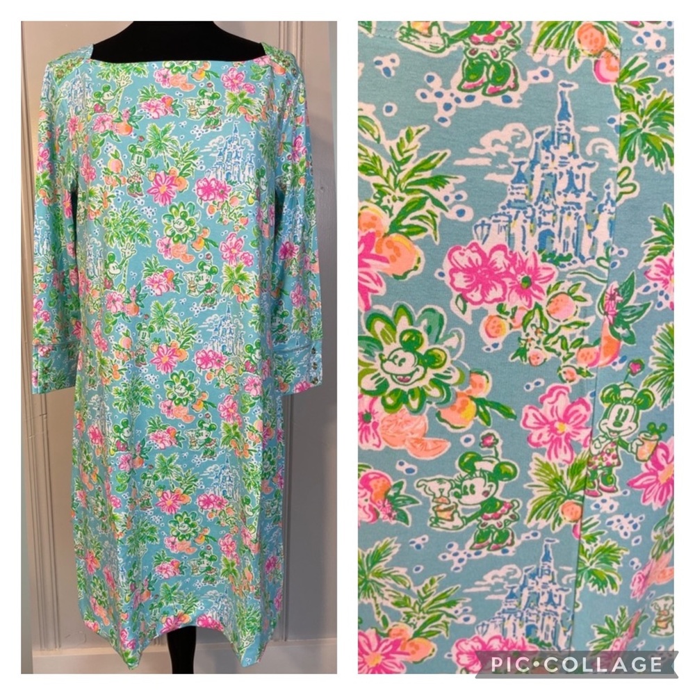 NWT Lilly Pulitzer X Disney Sophie Dress Size Large
